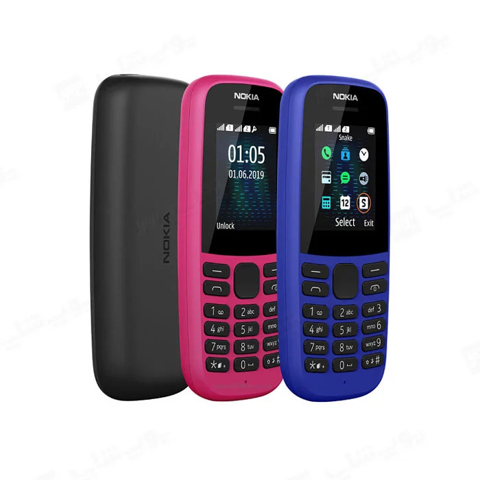 گوشی نوکیا (2019) 105 | حافظه 4 مگابایت ا Nokia 105 (2019) 4 MB (18ماه گارانتی شرکتی)